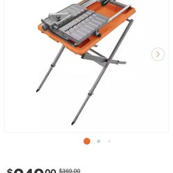 Rigid Wet Table Saw 