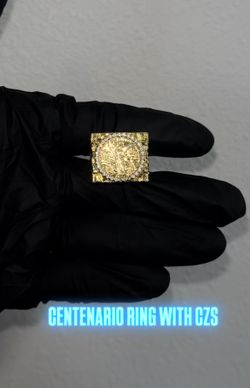 GOLD FILLED CENTENARIO RING