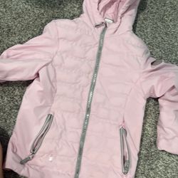 Pink Girls Jacket 10/12