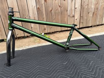 CULT BMX Chase Hawk Frame & Fork GREEN