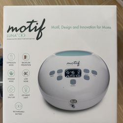 Motif Double Electric Breast Pump- BRAND NEW