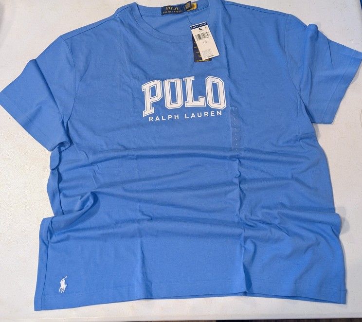New men's polo Large short sleeve shirt