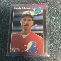 Randy Johnson baseball card ( Rookie )