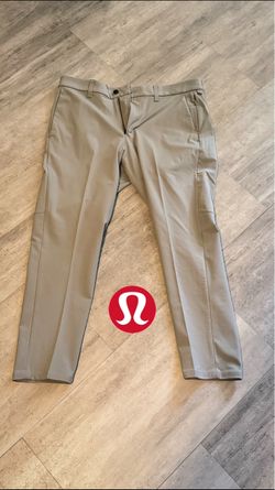 Light grey lululemon commission pants Size 34 X 28