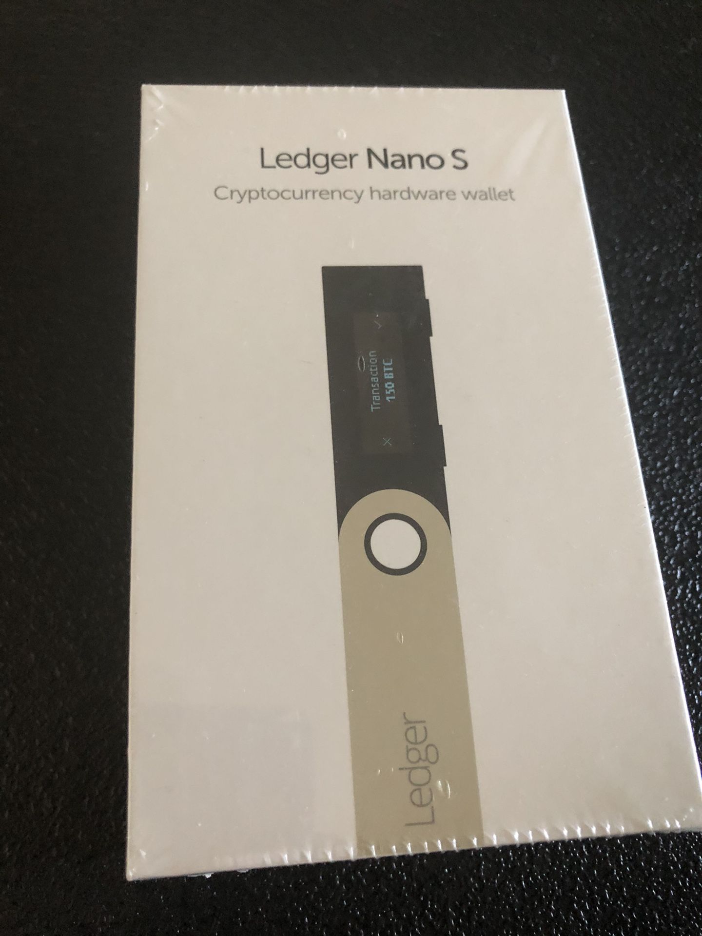 Ledger Nano S Cryptocurrency Hard Wallet Storage