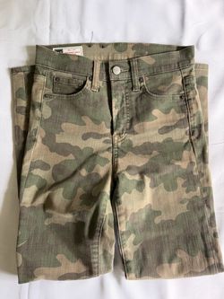 GAP True Skinny Ankle Camo Jeans Size 25