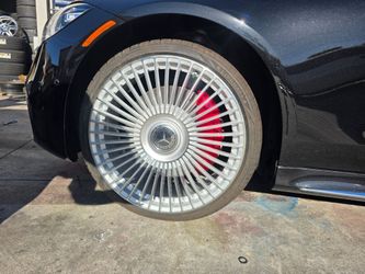 22" New Staggerd floating cap wheels & new tires for MERCEDES Benz S560 /S580
