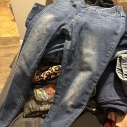 3 Pairs Of Girls Jeans