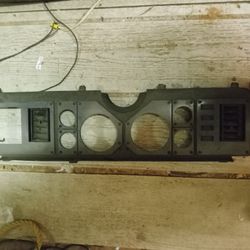 Ford Fox Body Mustang Dash Gauge Cluster Panel Trim