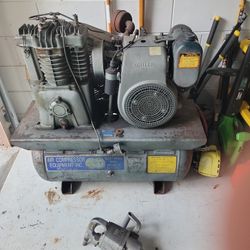 Air Compressor  And 1 Inch Air Gun