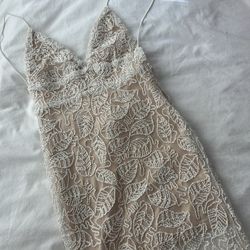 White “graduation” Dress