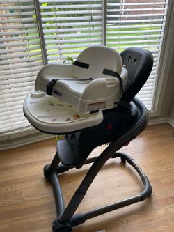 Graco high chair and booster chair