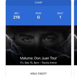 Maluma Don Juan Tour 