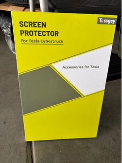 Brand new sealed Cybertruck front + rear screen protector