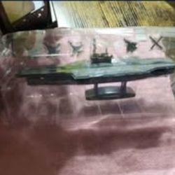 Mini aircraft carrier replica