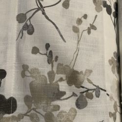 82 Length X 50 Width - DKNY - 4 Linen Drapes - Like New