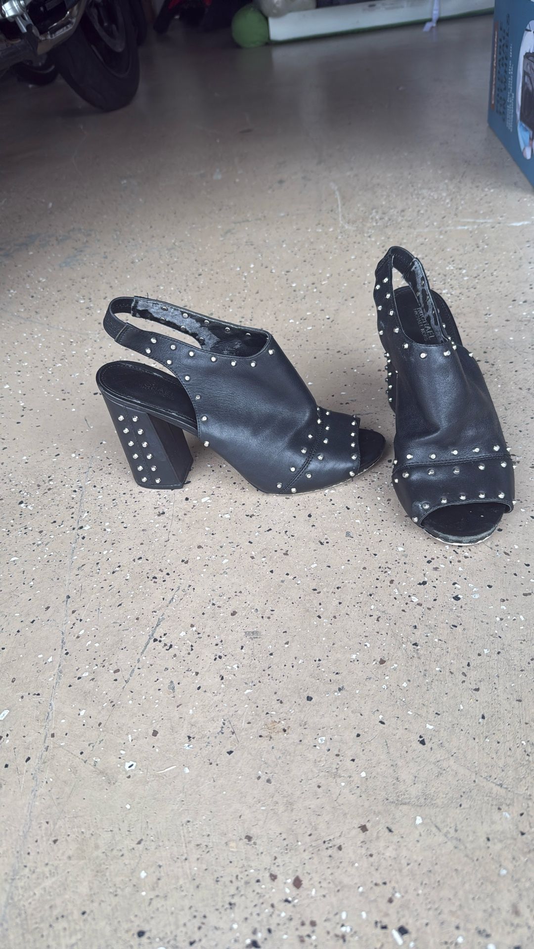 Michael Kors Leather Sandals, Size 37-38