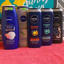 5-nívea Body Wash All For $20