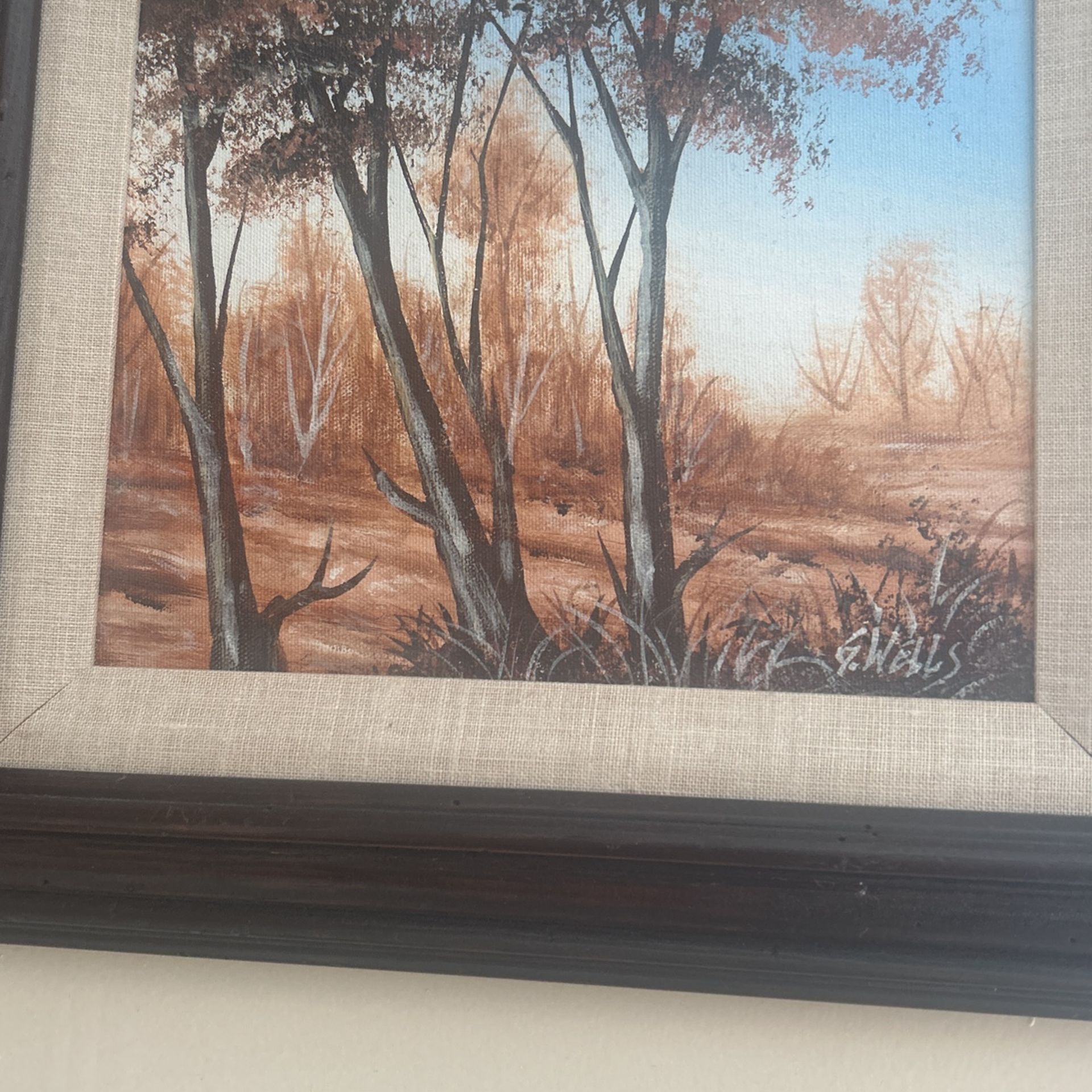 Landscape Paintings By G. Wells