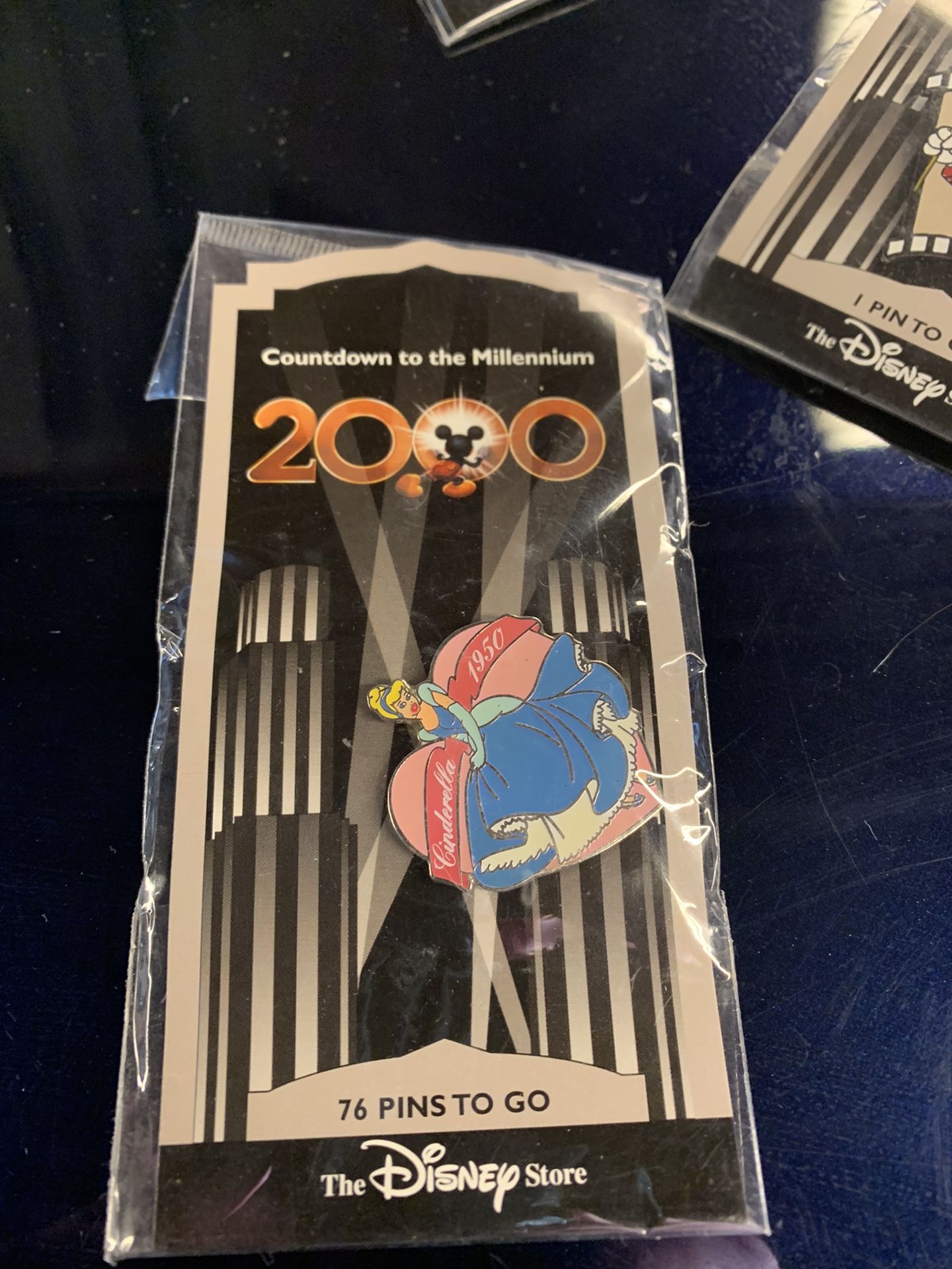 Disney Cinderella 2000 Millennium Pin