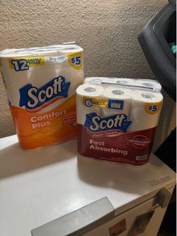 Scott toilet paper and paper towels