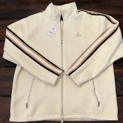NEW Nike Air Jordan x A Ma Maniere Track Jacket Cream  Men Size S