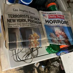 Newspaper 9/11 Day After