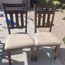 Dining chairs set of 2