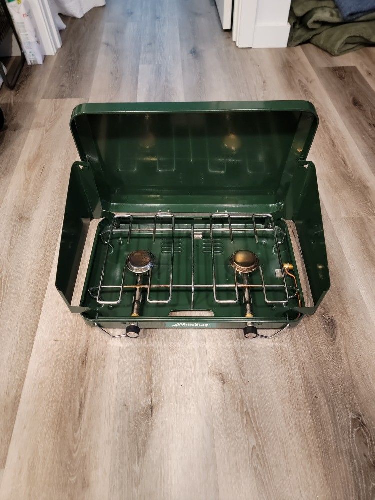 White Stag Dual Propane Stove