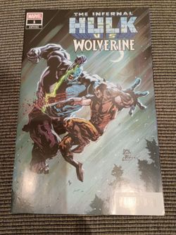 Infernal Hulk Vs Wolverine #1 - Ryan Stegmen Variant Cover - Marvel Comics 2026