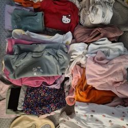 Baby Girl Clothes Nb - 6m