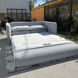 Like New Koala Sofa Bed Gray Sala Free Delivery 