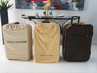 Authentic Louis Vuitton Monogram Pégase Luggage Set – 4 Pieces