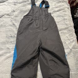 Toddler Boys Snow Bib Size 18 Months 