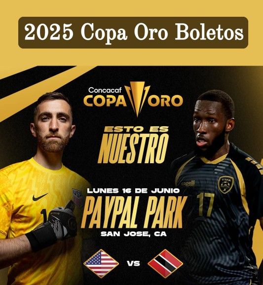 USA VS TRINIDAD Y TOBAGO @PAYPAL 06/15