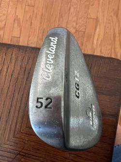 Cleveland CG12 52 Degree Gap Wedge with Zip Grooves, Right-handed