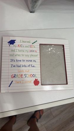 Kindergarten Grad Frame