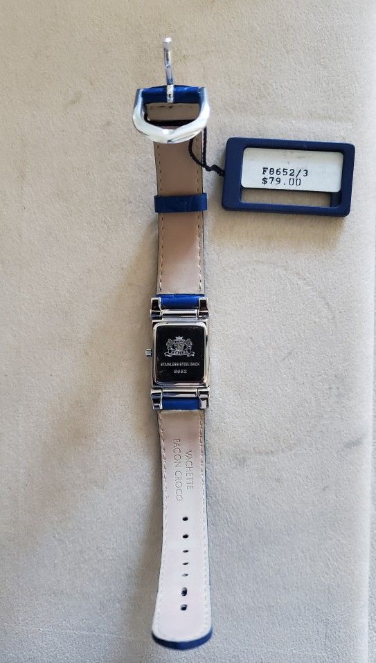 New Women's Festina Watch Crocodile Strap