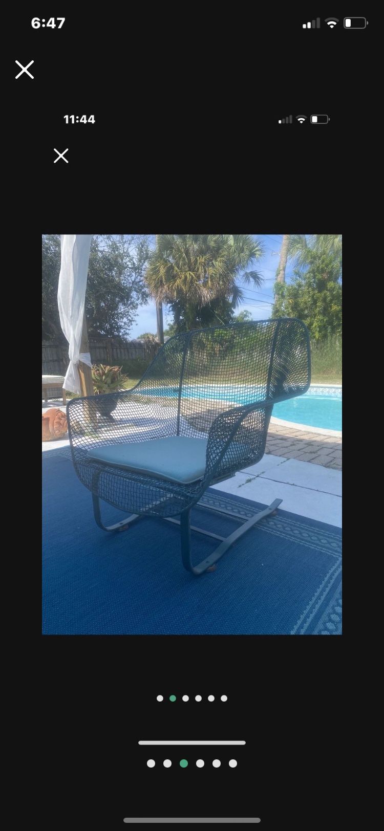 Russell Woodard MCM Sculptura Spring Chair Pool/patio