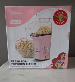 New Disney Dash Princess Fresh Popcorn Maker