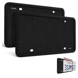 Silicon License Plate Frame 