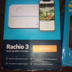 (NEW) Rachio Three 8 Zone Sprinkler Control Box