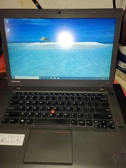 14" Lenovo t440-corei5@1.9ghz,(4300cpu),8gigs,500hd,webcam,