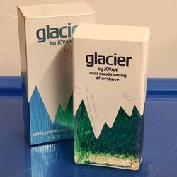 Vintage Glacier By Jovan Aftershave Splash Cologne Fragrance