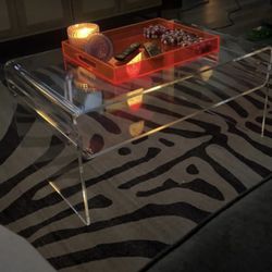 Acrylic coffee Table  