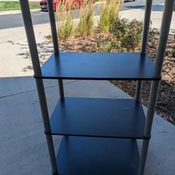 4 Shelf Wood Storage Rack.