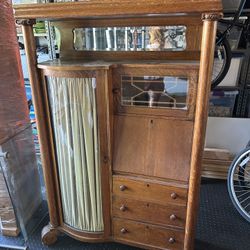 Antique Oak Cabinet