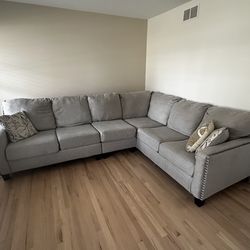 Gray Sectional Couch