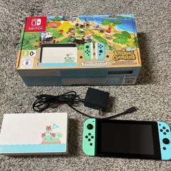 Nintendo Switch Animal Crossing Special Edition 