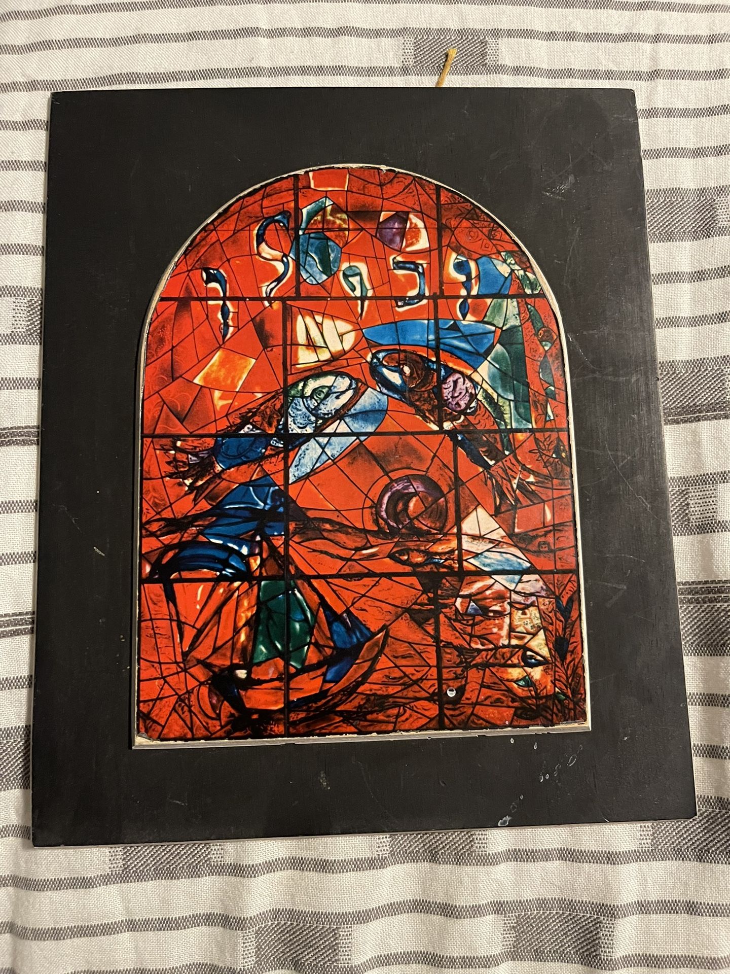 Chagall Twelve Tribes Of Israel Lithograph Circa 1975 Unframed Good Condition Artist : Marc Chagall Size : Small (up to 12in.) Date of Creation 1(con